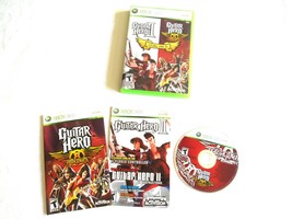 Read Only Aerosmith Disc Xbox 360 Guitar Hero Aerosmith Not Dual Pack Game - £7.75 GBP