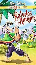 Saludos Amigos (Vhs, 2000, Walt Disney Gold Collection EDITION)RARE-SHIPS N 24HR - £11.75 GBP