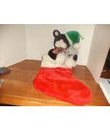 Plush Cat &amp; Mouse Christmas Stocking - €17,04 EUR