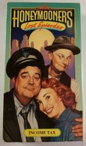 The Honeymooners Income Tax VHS Lost Episodes Starring Jackie Gleason 19... - $4.99