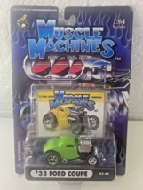 Muscle Machines &#39; 33  Ford Coupe 1/64 Diecast Car  - £3.68 GBP