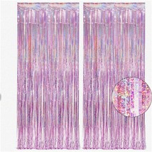 Lilac Pink Euphoria Party Streamers - 2 Pack Princess Bachelorette Backdrop - $27.71