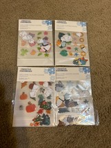 Creative Memories WELCOME GNOME Seasonal Embellishments - All 4 Seasons New - $27.87