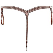 Billy Cook Spotted Studded Medium Hot Oil Ranch Vaquero Show Breast Coll... - $229.00