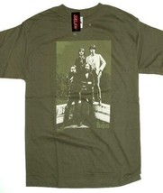 THE BEATLES  PHOTOREALISTIC  OLIVE GREEN HOT TOPIC MEDIUM SIZE T-SHIRT NEW - £21.65 GBP