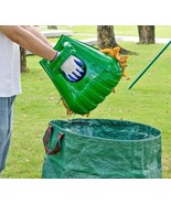 Leaf Scoop Gloves 2 Barrel Bins Leaf Picker Upper for Fast Yard Clean - $34.04 CAD
