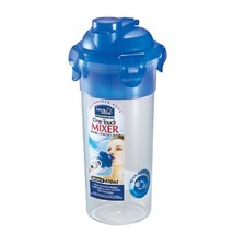 Lock&Lock 16-Fluid Ounce One Touch Round Food Container with Mixer, Tall, 1.9-Cu - $15.83