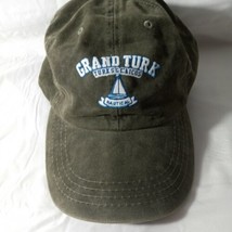 Grand Turk Baseball Hat Adjustable Adult Embroidered Logo EUC - £10.12 GBP