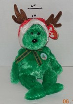 Ty 2002 Holiday BEAR Beanie Baby plush toy - £8.00 GBP