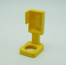 Fisher Price Little People 2500 Main St. Yellow Telephone Phone Payphone... - £3.69 GBP