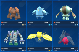 Shiny 6IV XXL All 6 Regi/Regis Regidrago Regieleki Pokemon Scarlet/Viole... - £5.34 GBP