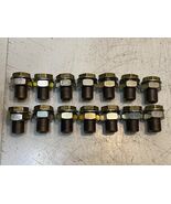 14 Qty of Hydraulic Hex Nut Bolt Fittings 1-3/8&quot; L 19mm Thread 25mm Hex ... - $1,272.25 MXN