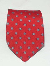 Boston Traders Men Silk Dress Tie Red 57&quot; long 3.5&quot; wide  - £4.55 GBP