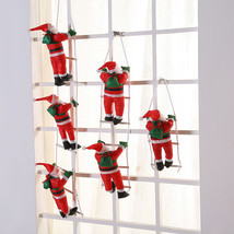 Christmas Ornaments Santa Claus Ladder - £11.10 GBP+