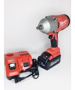 Milwaukee 1/2&quot; Impact Wrench 2666-20 W/ Battery Charger &amp; 8ah Battery - $330.57 CAD