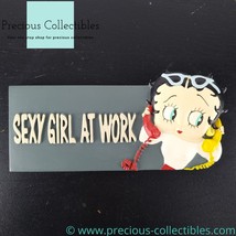 Extremely Rare! Vintage Betty Boop collectible wall plaque. Avenue of the Stars. - £147.88 GBP