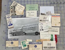 vintage ephemera lot Texas State Representative Rufus Kilpatrick Beaumon... - $1,371.77 MXN