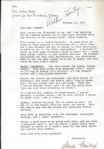 Sheila Hailey Signed 1973 Typed Rabbit Casserole Recipe Arthur Hailey Wife - £31.37 GBP