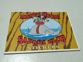 Mickey Mouse Safari Club Stickers Mini Booklet Holland - $69.29