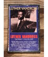 Luther Vandross - The Night I Fell in Love (Cassette,1985) Very Good Con... - $3.95