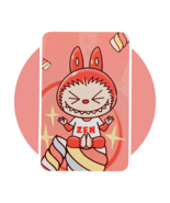 Labubu Anime Art Trading Card (MM100): Red Monster Candy Marshmallow, 3.... - $182.05 MXN