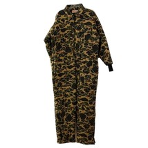 SafTBak Vintage Coveralls Mens Extra Large XL Insulated Duck Camo USA Hunting - £76.17 GBP