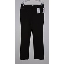 NWT Charter Club Solid Chocolate Brown Pants Straight Leg Size 10 Retail $70 - $24.70