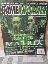 Vintage Game Informer Magazine Nintendo PS The Matrix Video Games 2002 issue 116 - £9.82 GBP