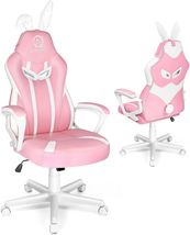 Gaming Chair for Girls Computer Video Game Chairs for Teens Adults Cute Lovely - £295.78 GBP