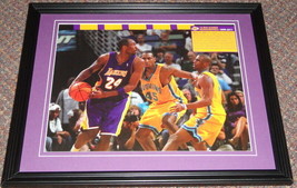 Kobe Bryant 2007 4th Straight 50 Pt Game Framed 11x14 Photo Display - £27.62 GBP