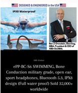 Swimming bone conduction, headphones, military grade technology. 16GB me... - $98.98