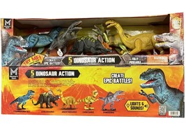 5 Packs Dinosaur Action  2024 Fully Posible  With Light &amp; Sound Model 2 - $39.90