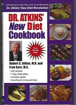 Dr. Atkins&#39; New Diet Cookbook Mouth-Watering Meals to Accompany Most Effect Diet - £1.52 GBP
