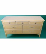 Thomasville Bali Hai Allegro Faux Bamboo Dresser Henry Link Palm Beach 7... - $15,928.15 MXN