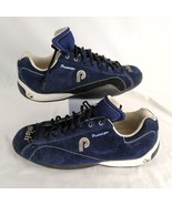 Piloti Prototipo Navy Suede Men&#39;s 8 Driving Shoes Sneakers Leather Motor... - $882.01 MXN