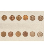 1950’s LOT of  6 WHEAT PENNIES  - $10,000.00