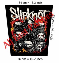 Slipknot Heads Back patch Stone Sour Joey Jordison Corey Taylor Korn Limp Bizki - £19.95 GBP
