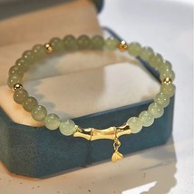 Natural Crystals Beads Bracelet,Handmade Men Women Bracelet,Healing Crys... - $25.00