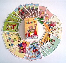 Quartets (Card Game) Four-leaf Clover Fairy Tale, Cards, European Product - £6.52 GBP