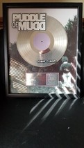 PUDDLE OF MUDD - &quot;COME CLEAN&quot; RIAA CERTIFIED PLATINUM RECORD AWARD - £556.44 GBP