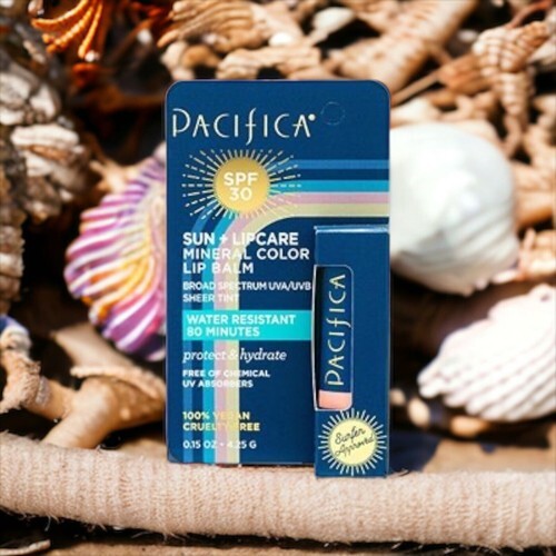 Pacifica Sun + Lipcare Mineral Nude Color Lip balm spf 30 - $21.95