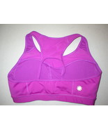 Womens Athleta Sports Bra M Hot Yoga Pilates Purple Spin Barre Running G... - £70.43 GBP