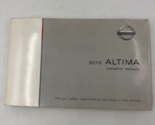 2010 Nissan Altima Owners Manual Handbook OEM K03B37020 - $26.99