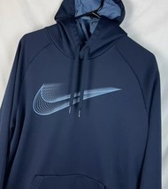 Nike Hoodie Sweatshirt Dri Fit Swoosh Logo Pullover Athletic Hood Mens XL - £31.46 GBP