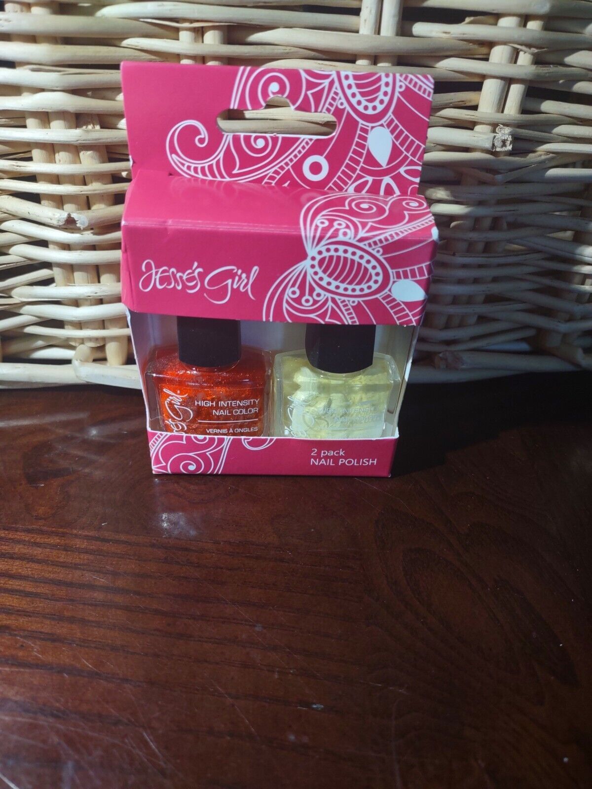Jesse&#39;s Girl 2 Pack Nail Polishes Red And White - $8.79