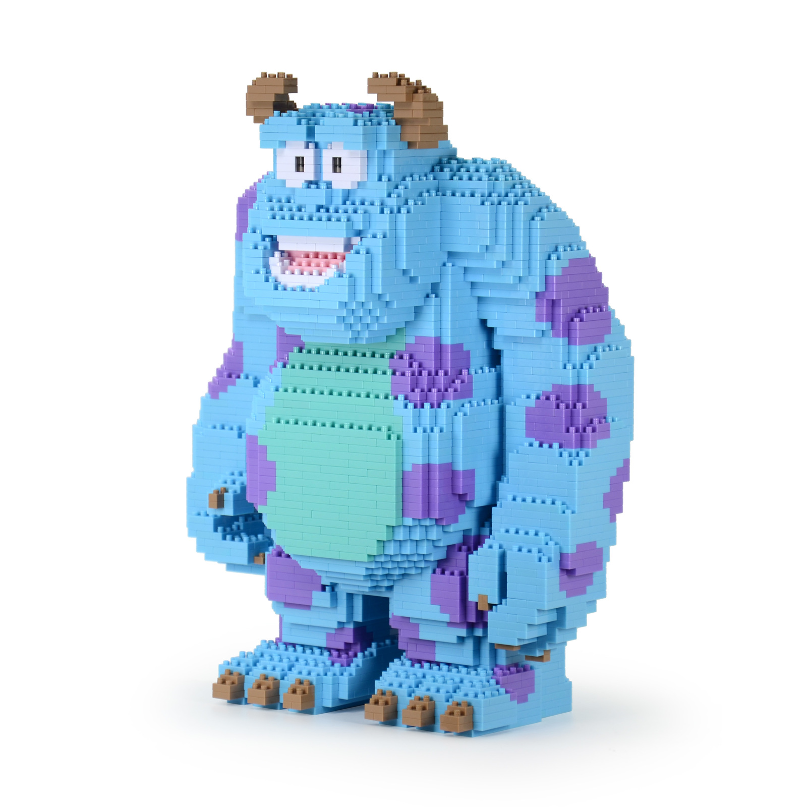 Monster Inc James Brick Sculpture (JEKCA Lego Brick) DIY Kit Item image 2