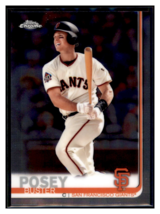 2019 Topps Chrome Buster Posey    San Francisco Giants #82 Baseball
  card   CBT - £3.73 GBP