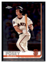 2019 Topps Chrome Buster Posey    San Francisco Giants #82 Baseball
  card   CBT - £3.62 GBP