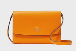 New Kate Spade Perry Leather Crossbody Turmeric Root with Dust bag - $83.61