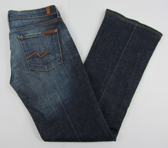 7 For All Mankind jeans Boot cut USA Made Blue Womens Size 28 - $16.78